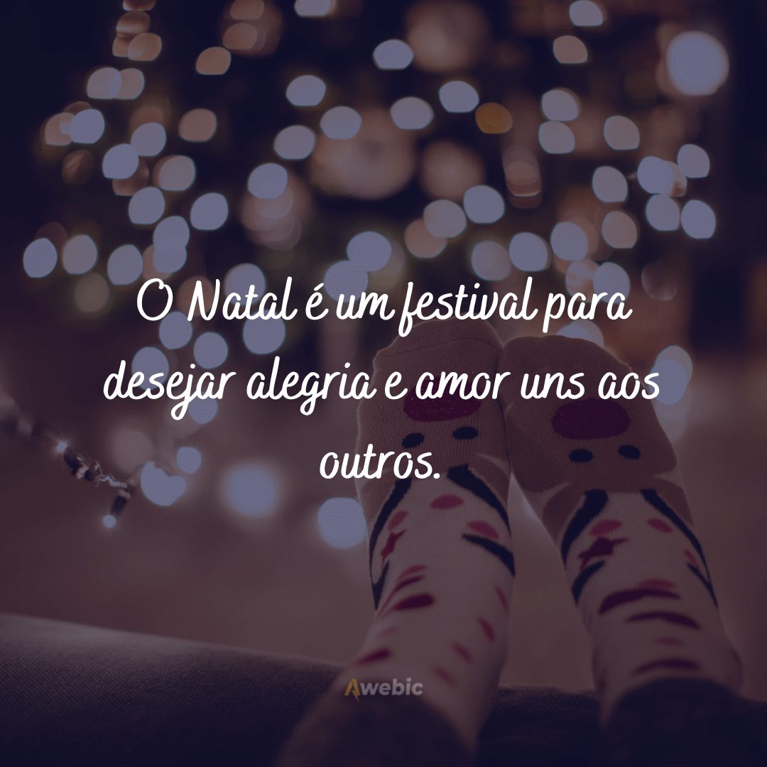 Frases de véspera de Natal