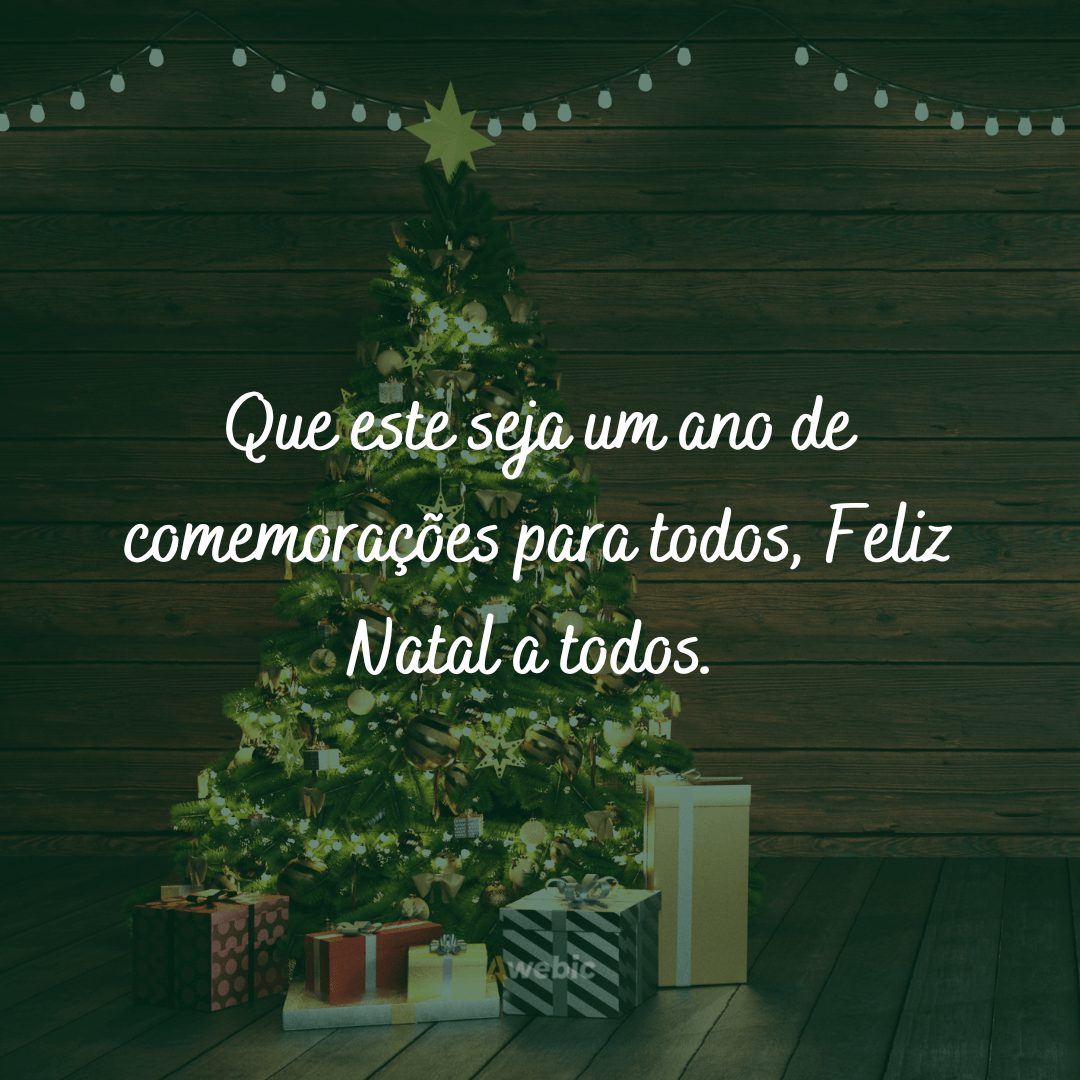 Frases de bom dia de Natal