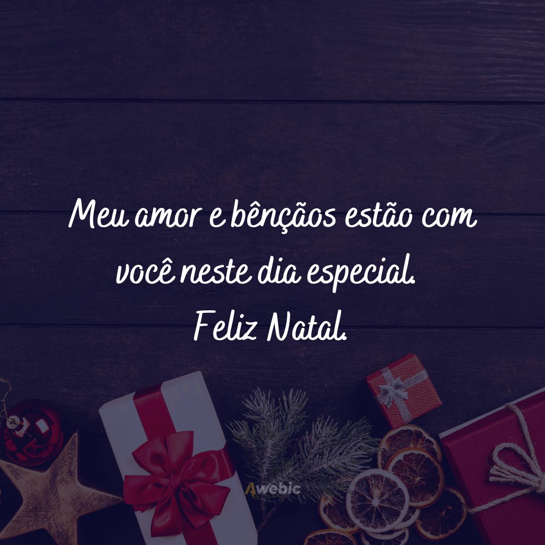 Frases de Natal para WhatsApp