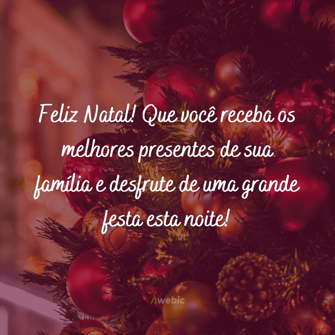 Mensagens de Feliz Natal