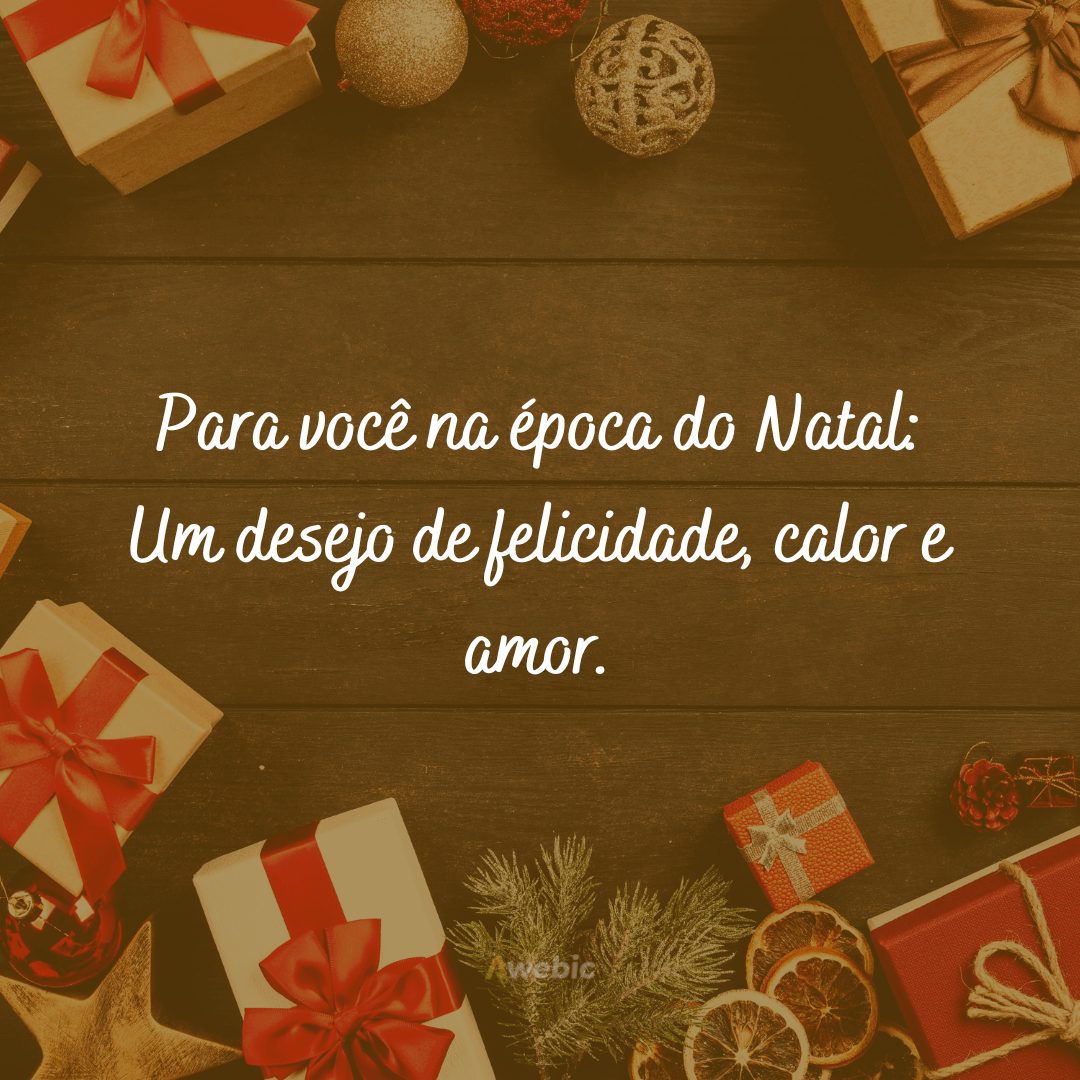 As melhores frases de Feliz Natal em imagens