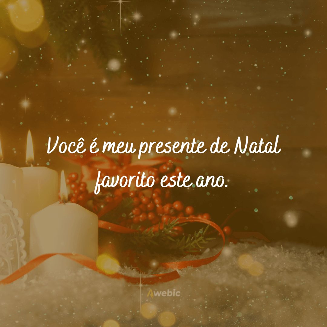 Mensagens de Feliz Natal para enviar amor