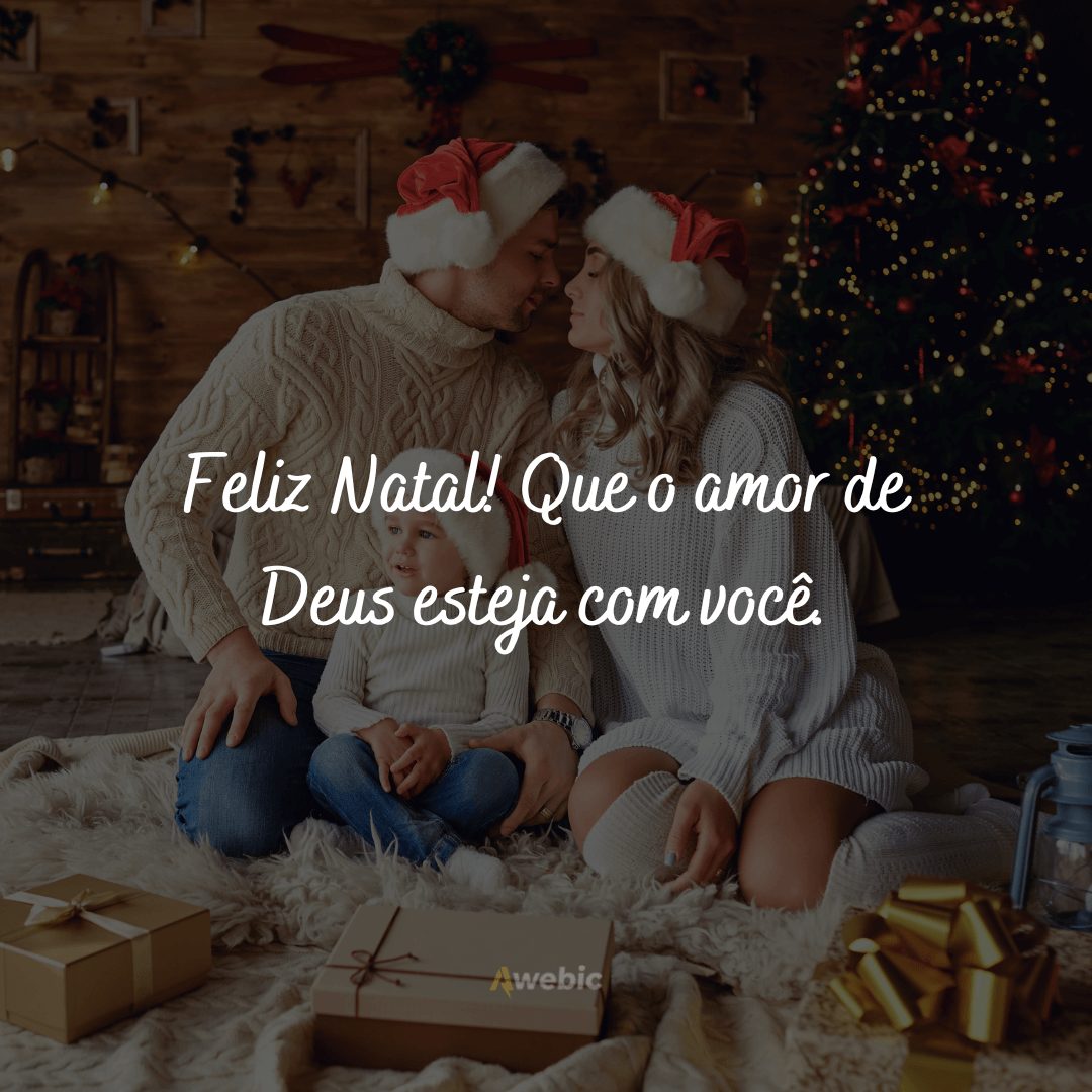 Mensagens de Natal para família