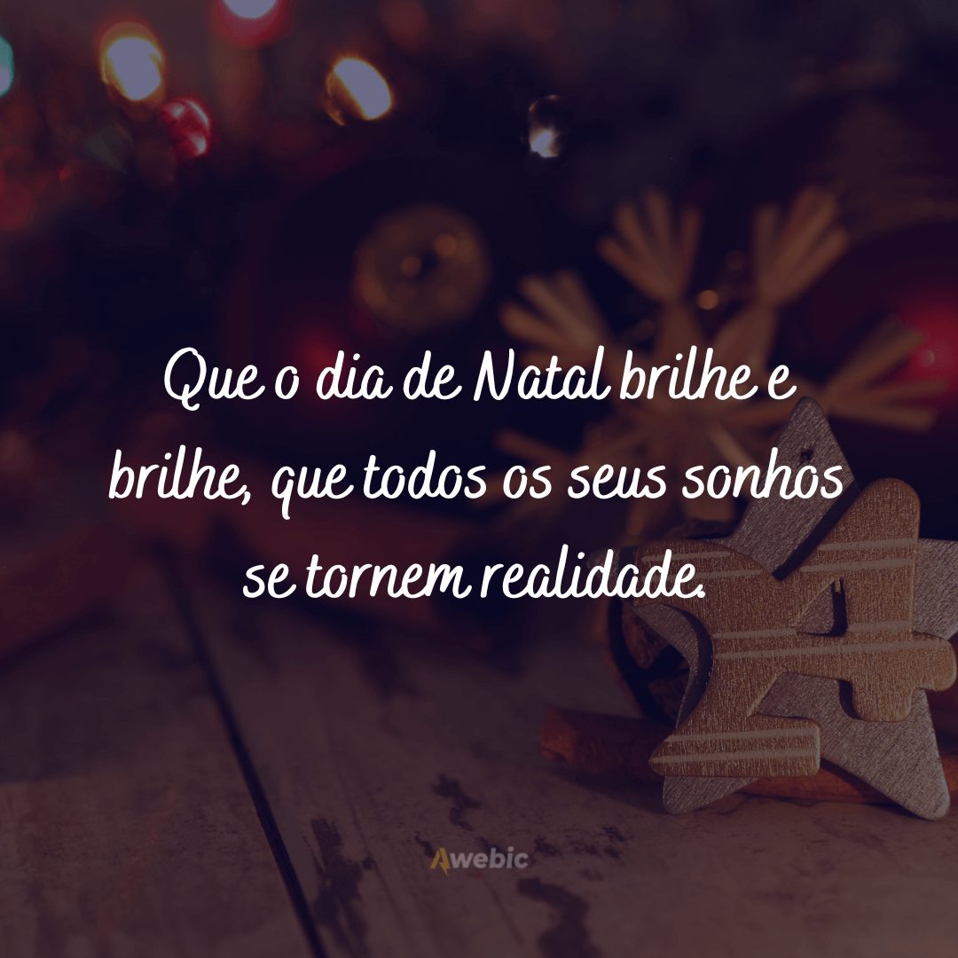 Frases de véspera de Natal