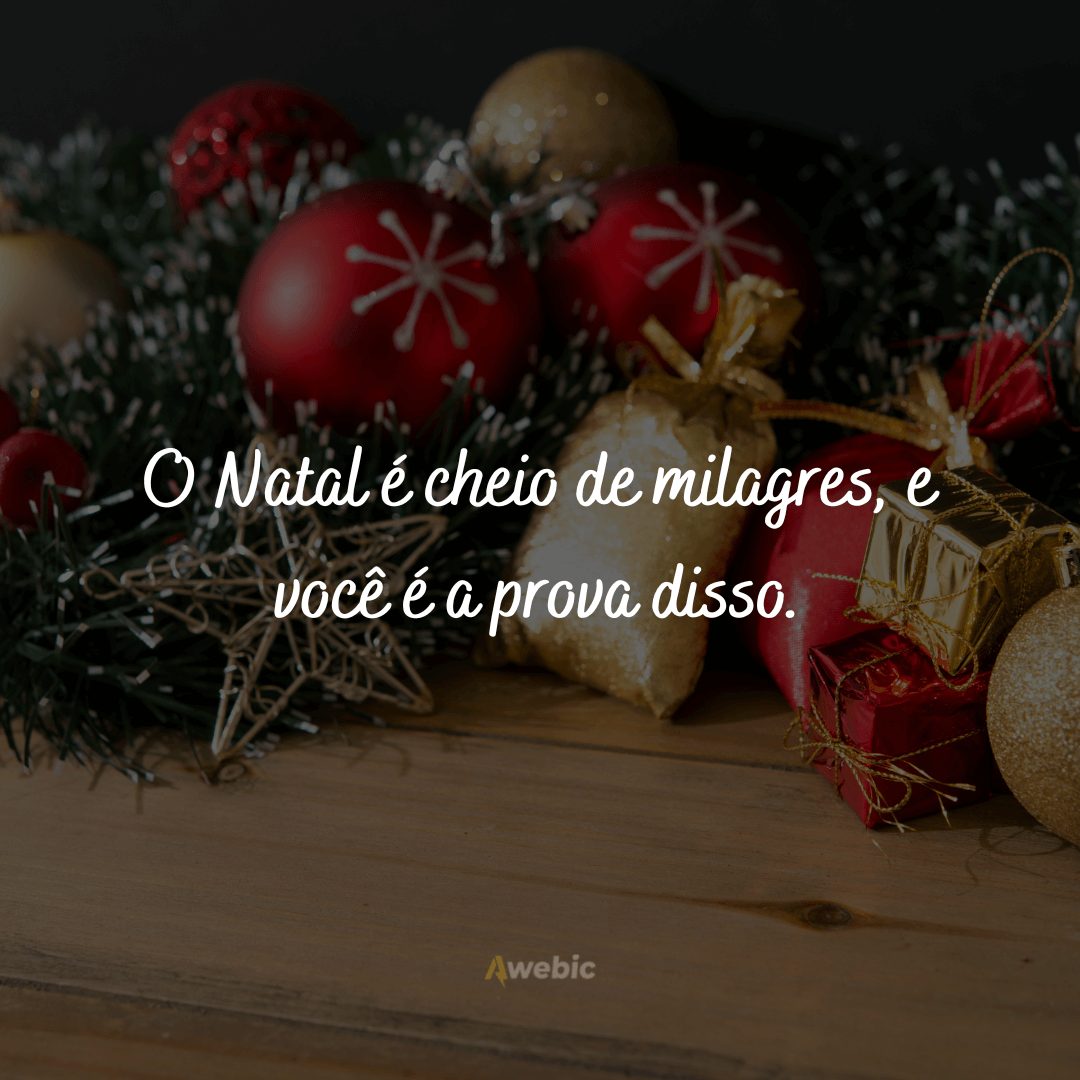 Frases de Feliz Natal cheios de amor