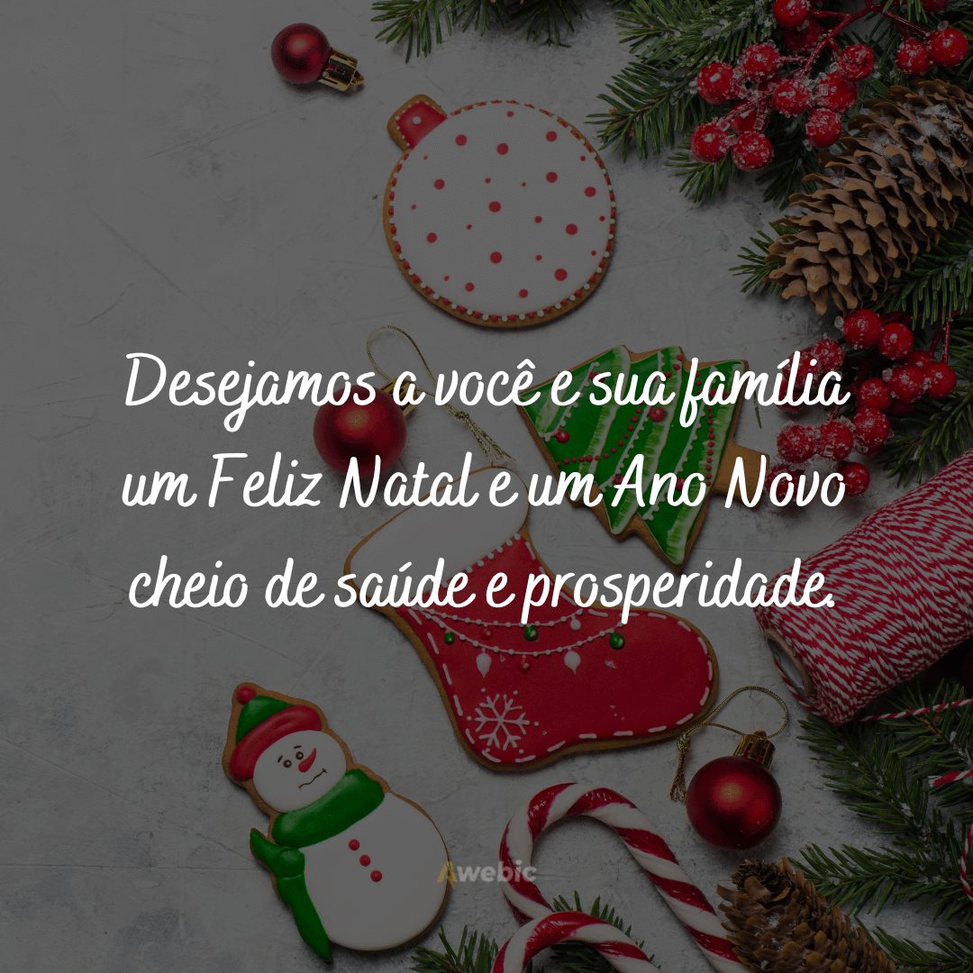 Frases de boas festas para clientes