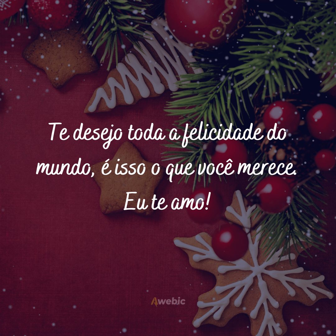 Frases para cartões de Feliz Natal