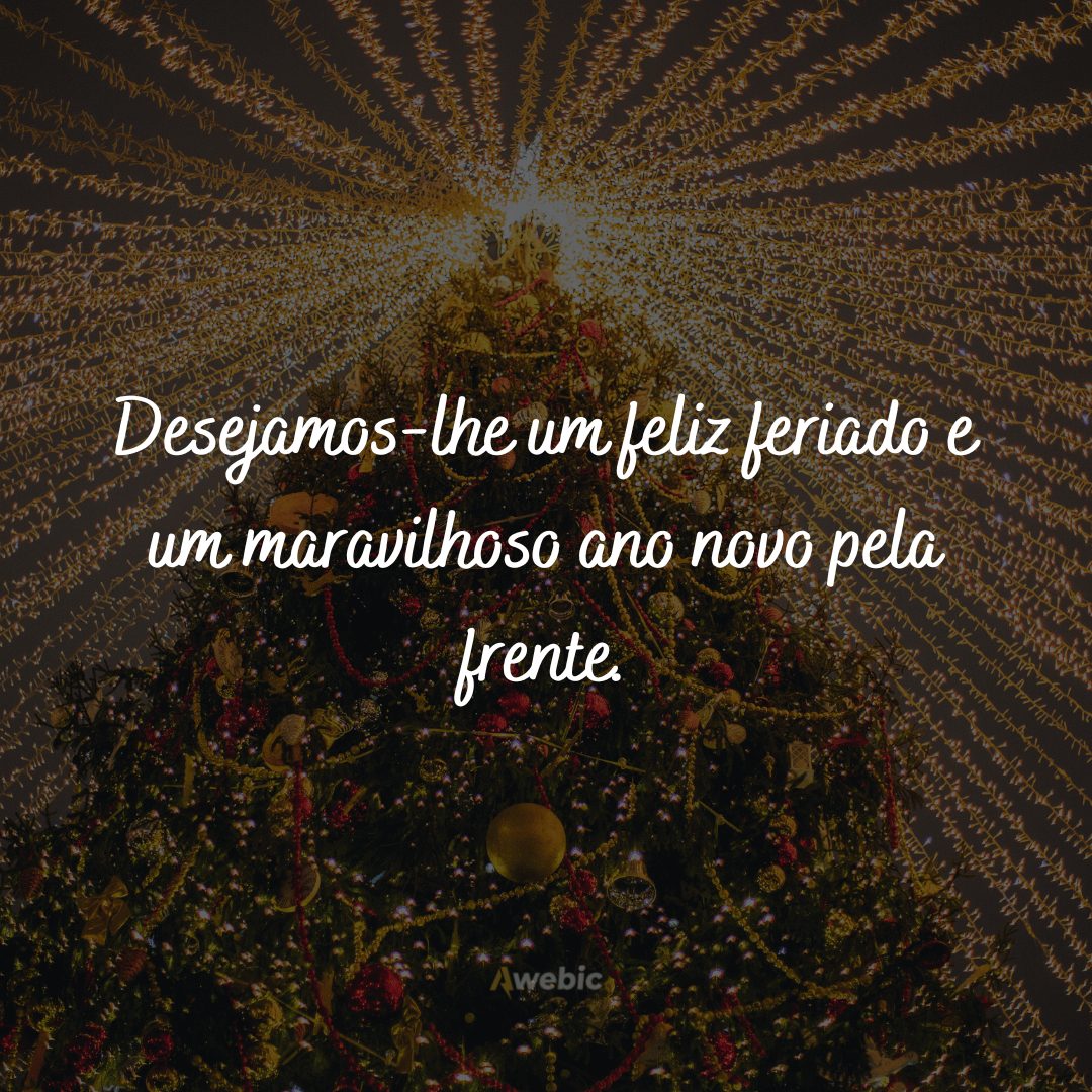 Mensagens de Natal para cliente