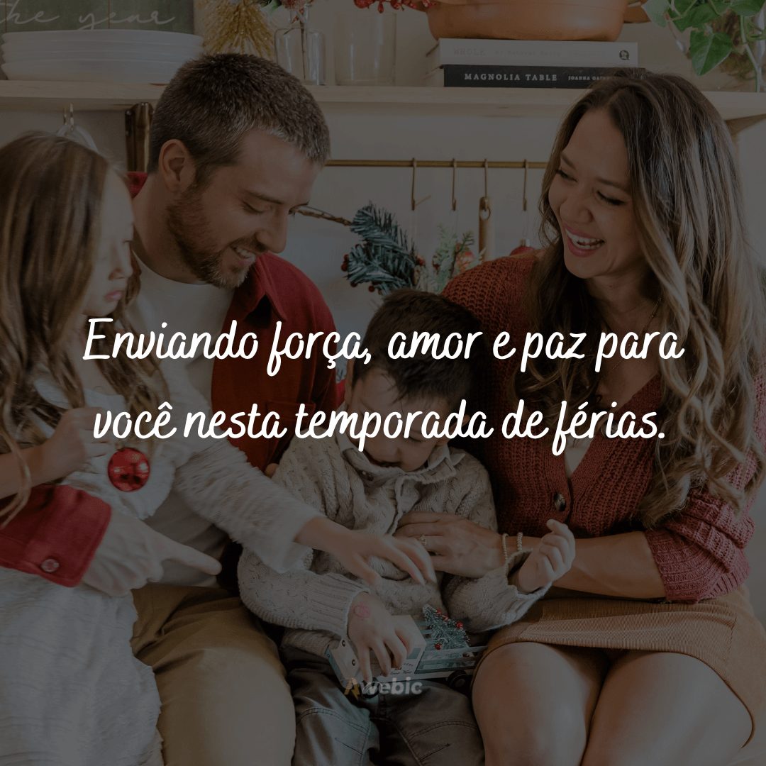 Mensagens de Natal para família