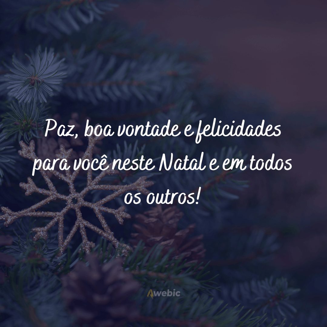 Mensagens de Feliz Natal para enviar amor