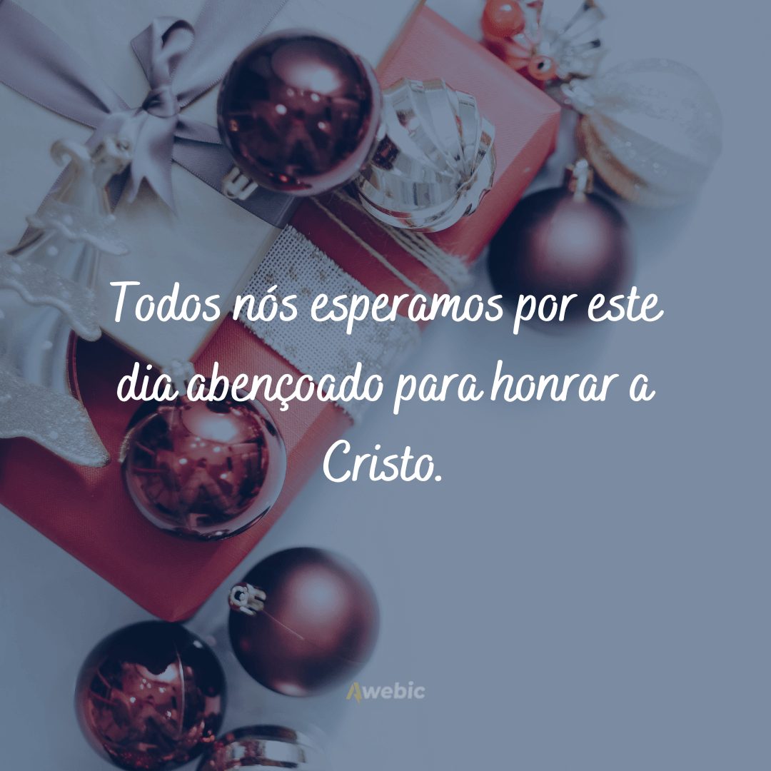 Frases de Feliz Natal com Jesus