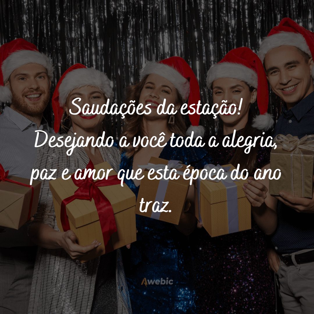 Mensagens de boas festas