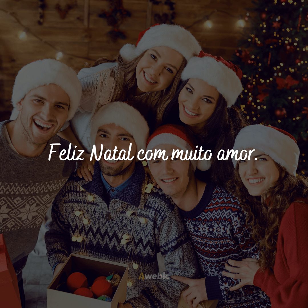 Mensagens de Natal para amigos