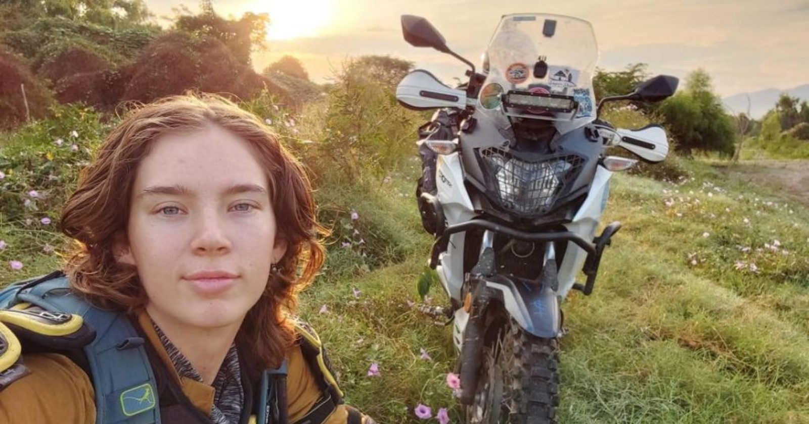 Jovem de 22 anos viaja pelo mundo de moto e pode entrar para o Guinness Book