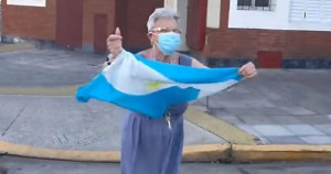 Conheça a “Abuela, la, la, la”, vovó argentina que viralizou com os jogos da Copa