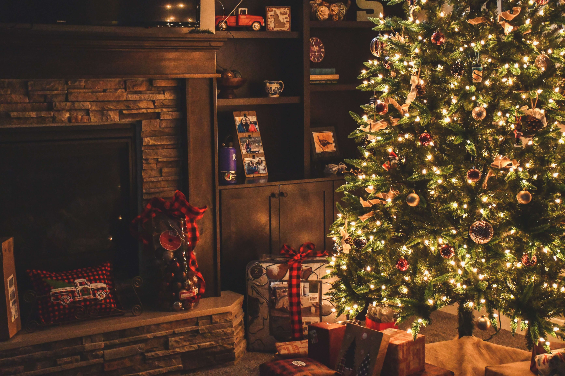 itens de decoração de Natal baseados na Bíblia