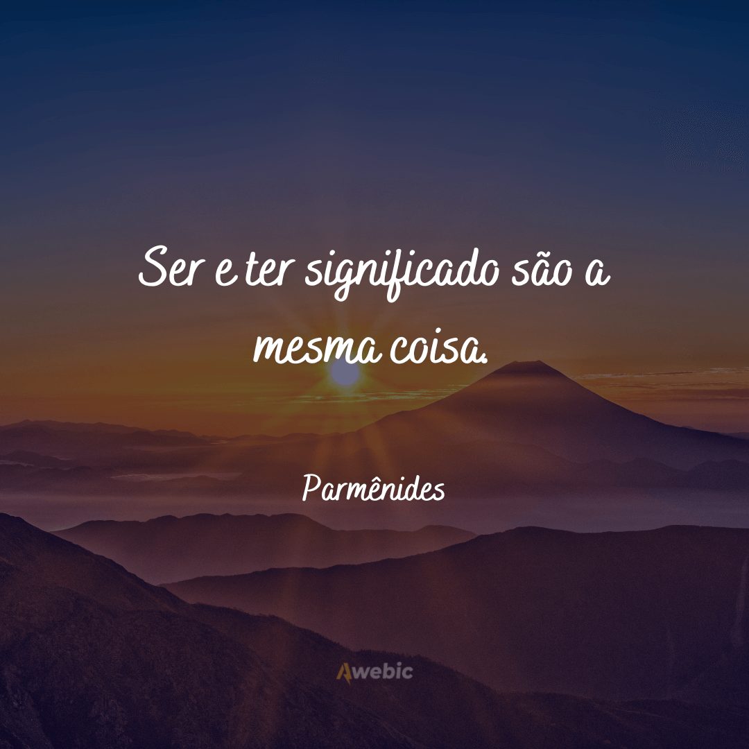 Frases de Parmênides