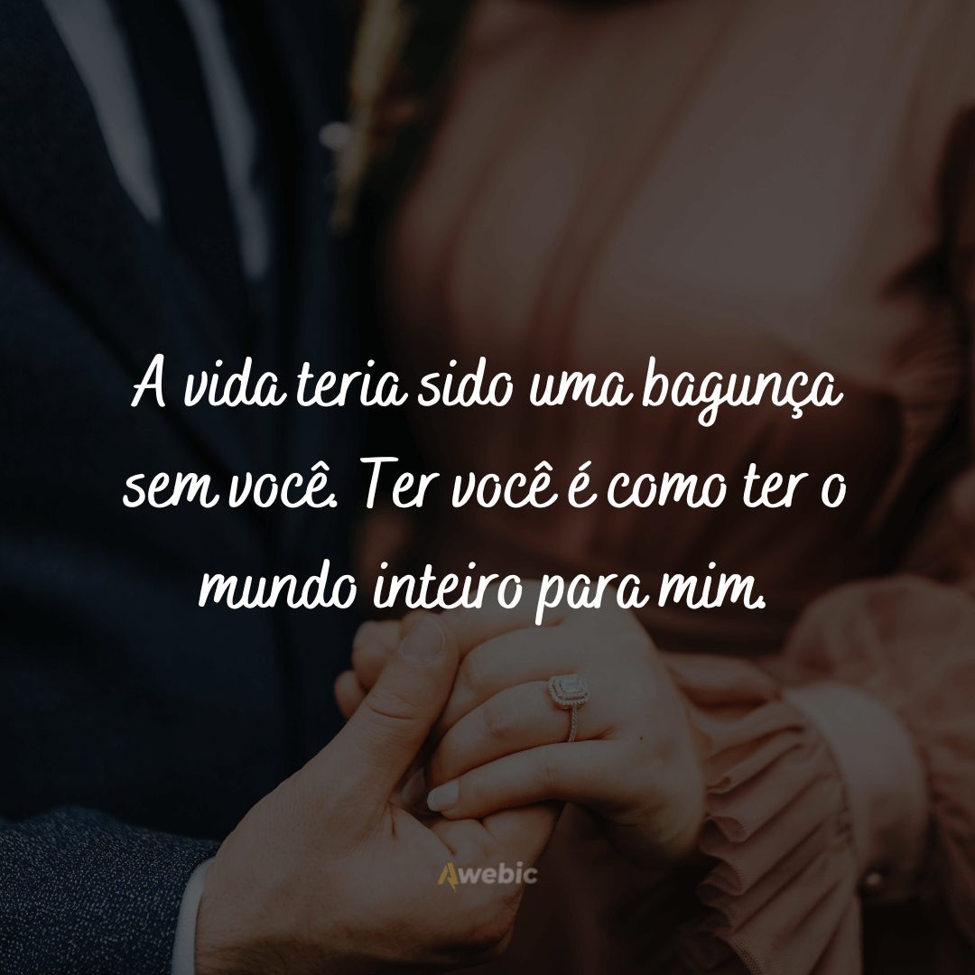 Declarações de amor para marido