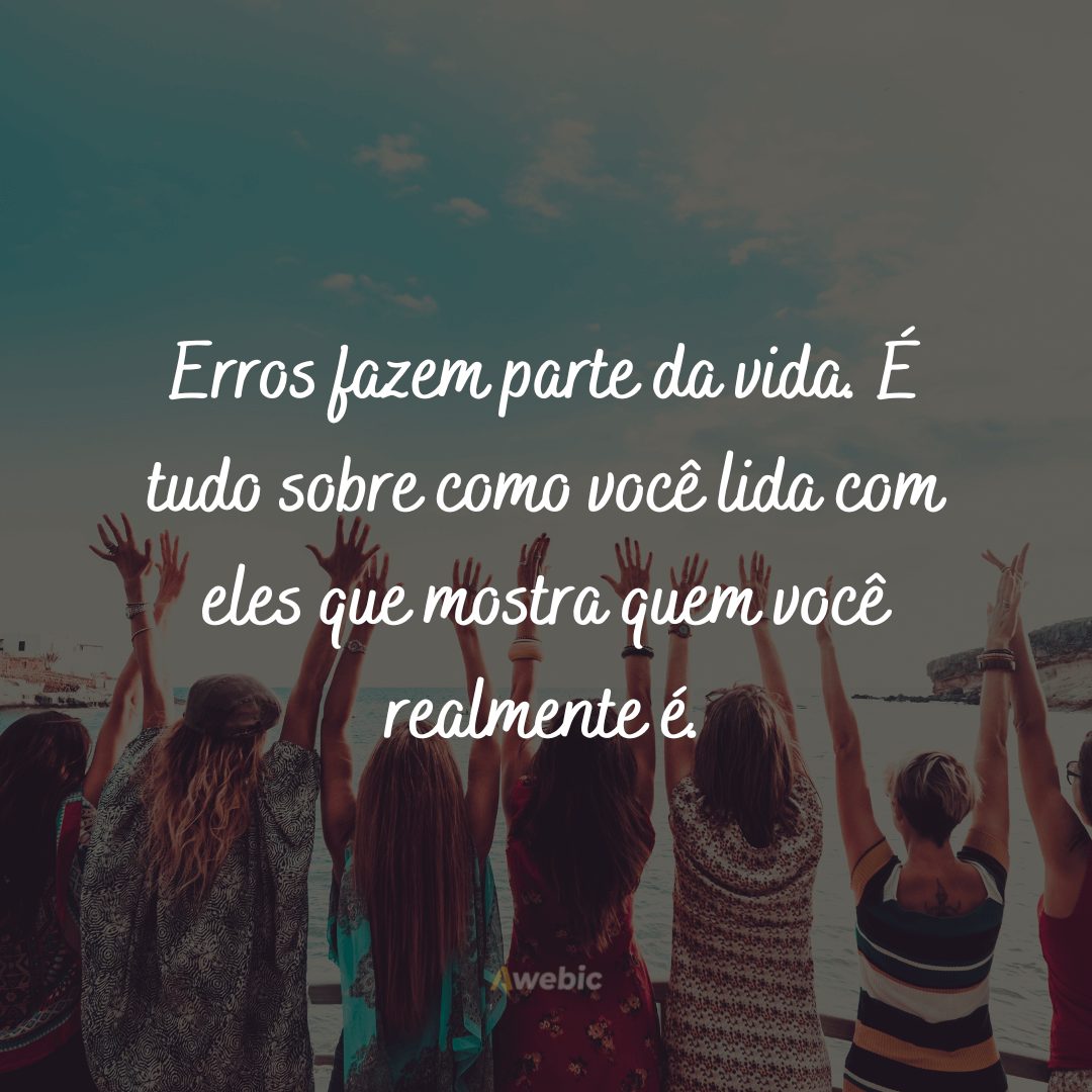 Frases para grupos que agitar com alegria