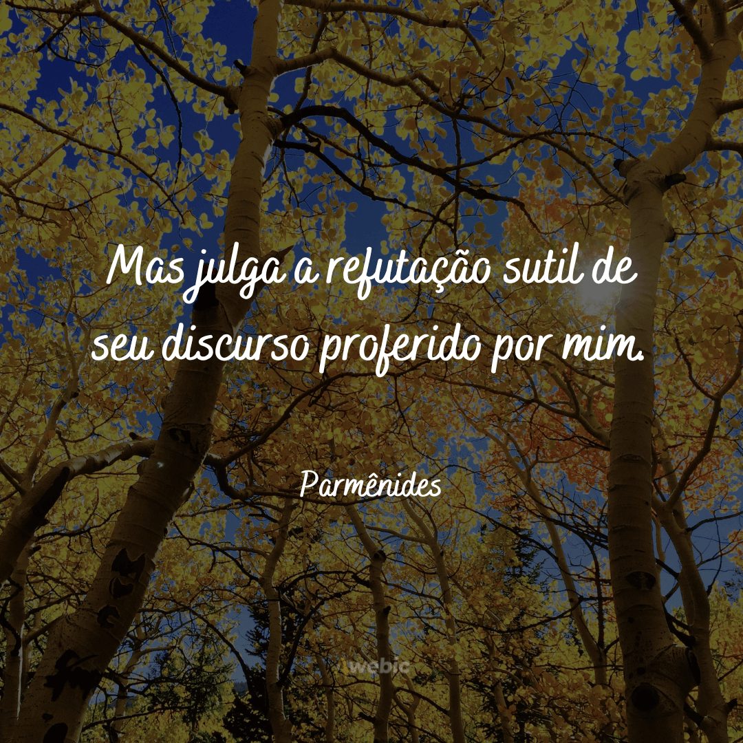 Frases de Parmênides