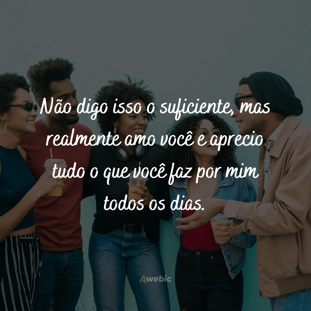 Frases para grupos que agitar com alegria