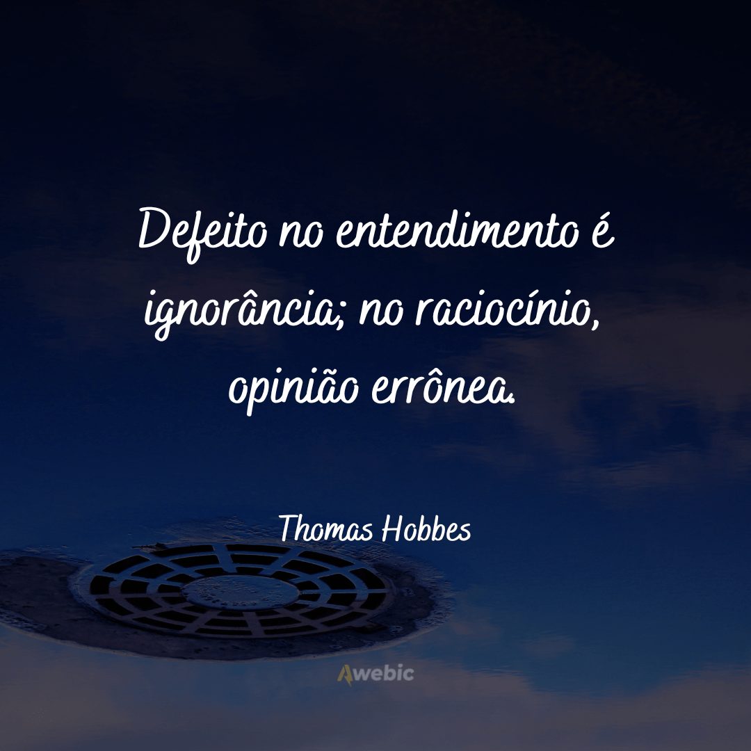 Frases de Thomas Hobbes