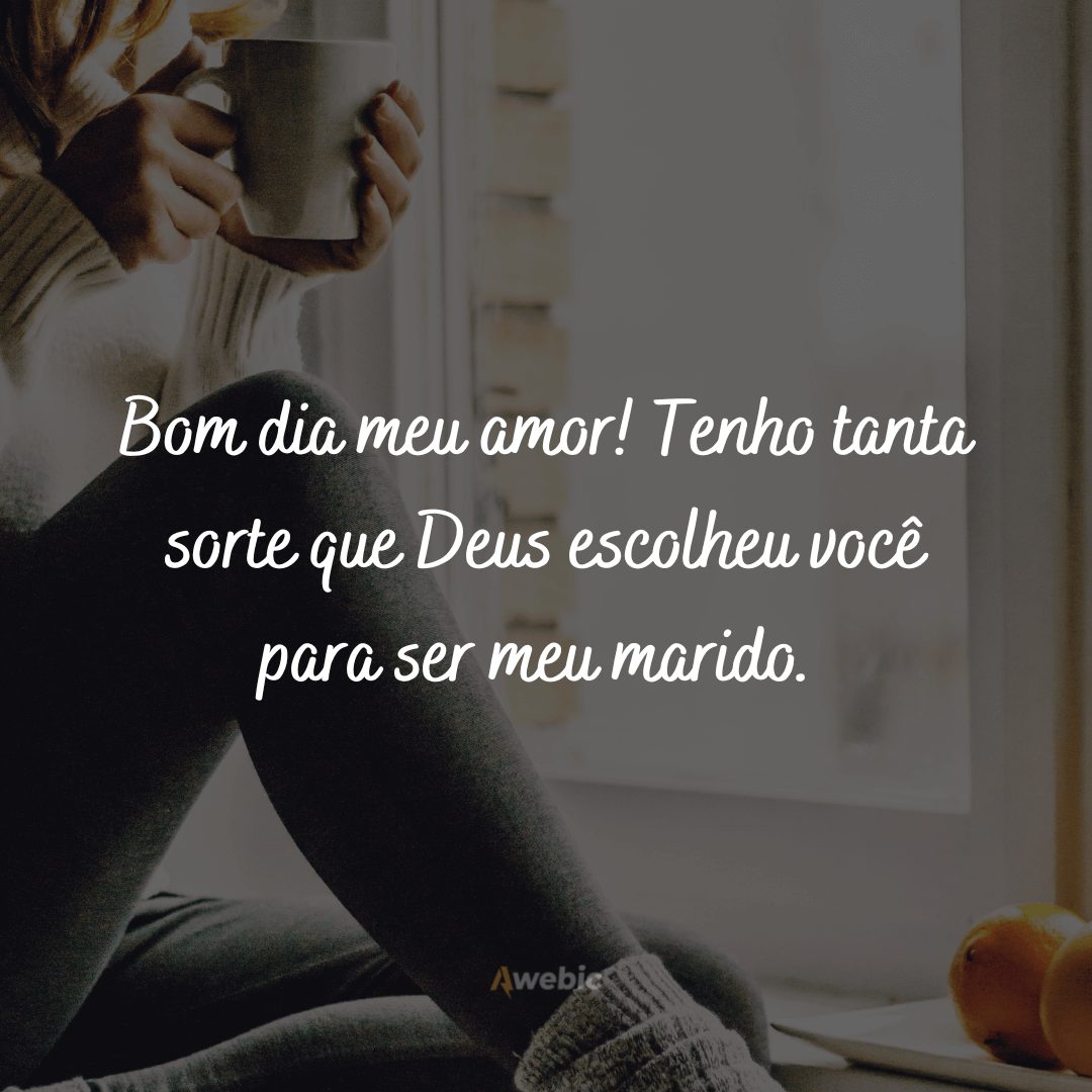 Frases de bom dia com Deus