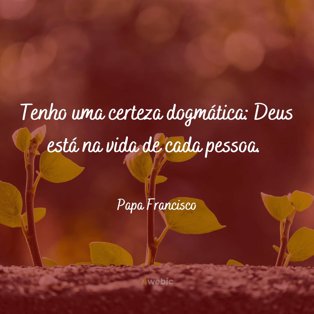 Frases do Papa Francisco