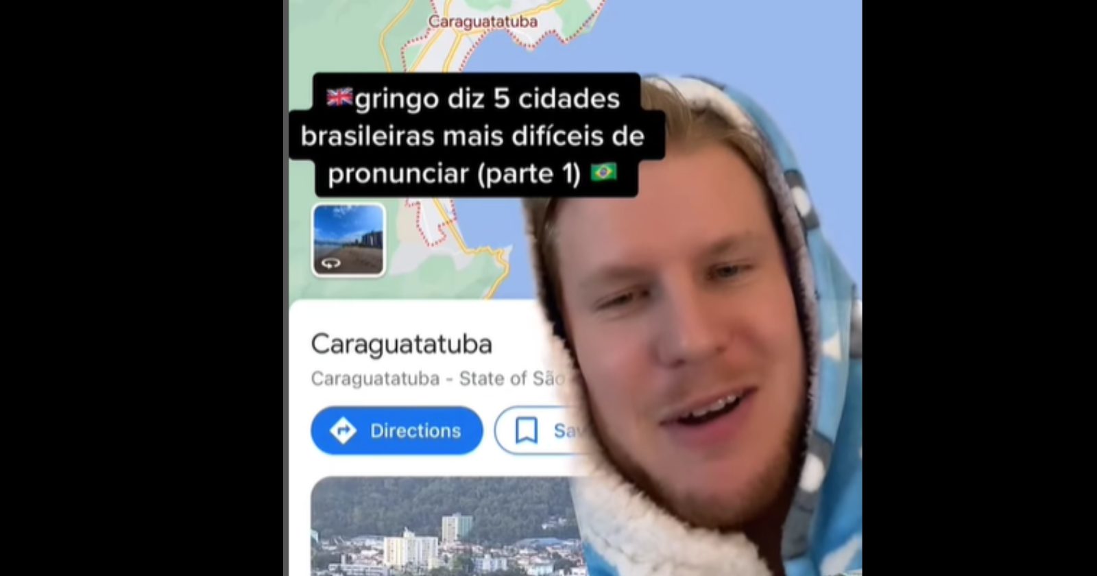 Gringo ‘sofre’ pronunciando os nomes de cidades mais difíceis do Brasil; você consegue?