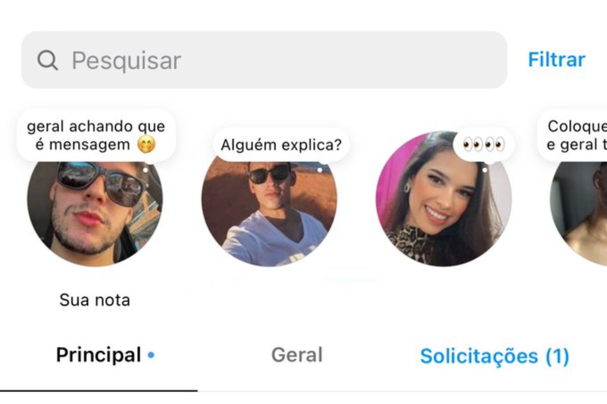 Status do Instagram