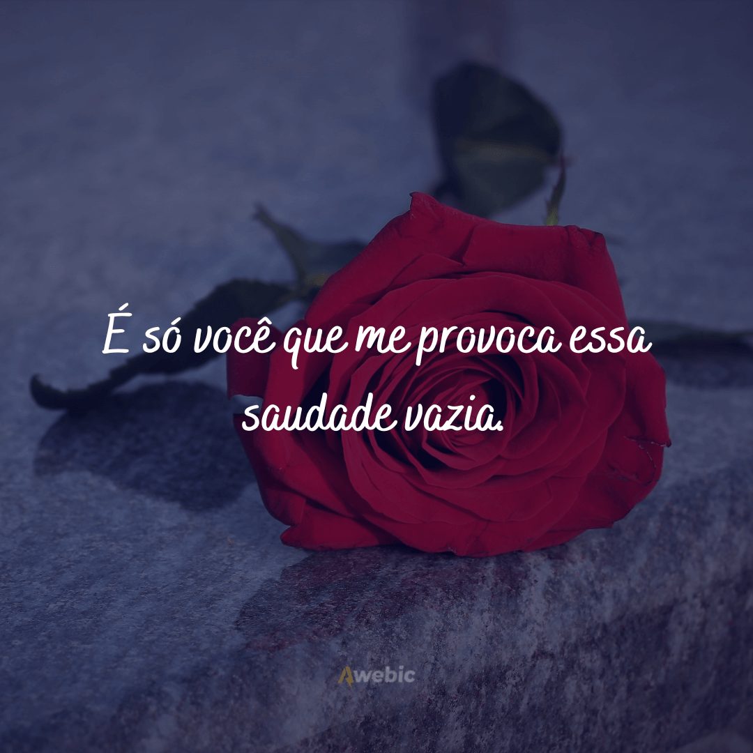 Poemas de saudade