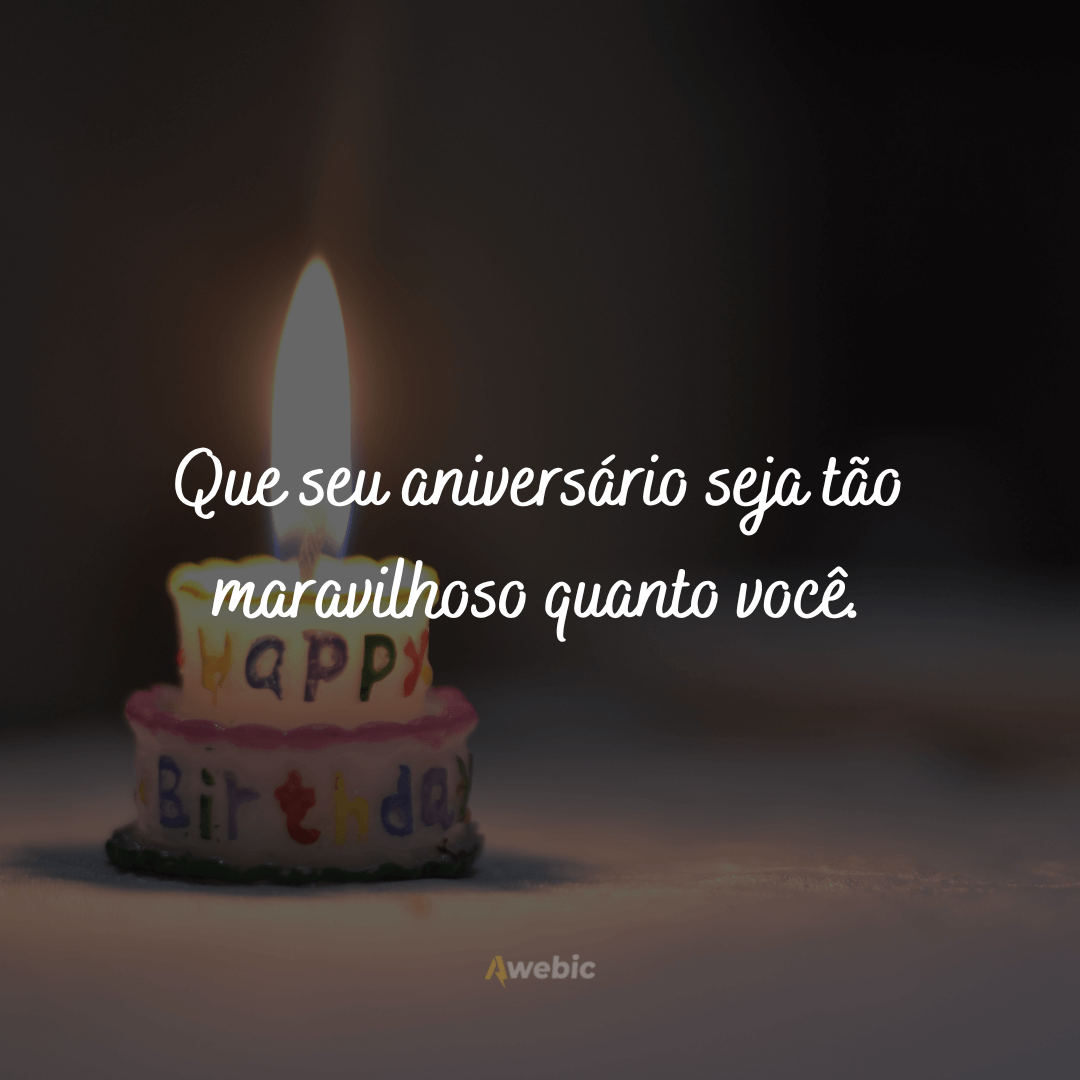 Frases de aniversário para comemorar