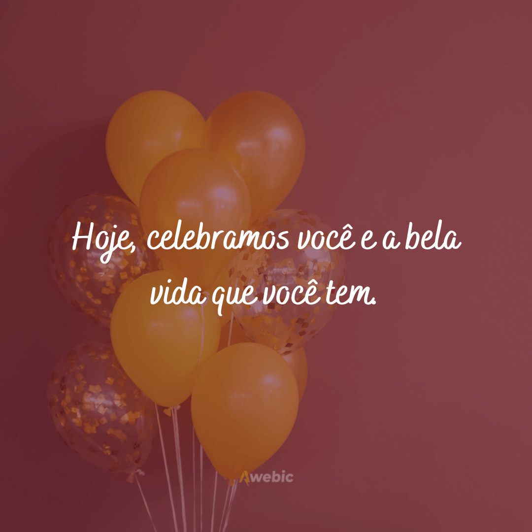 Frases de aniversário para comemorar