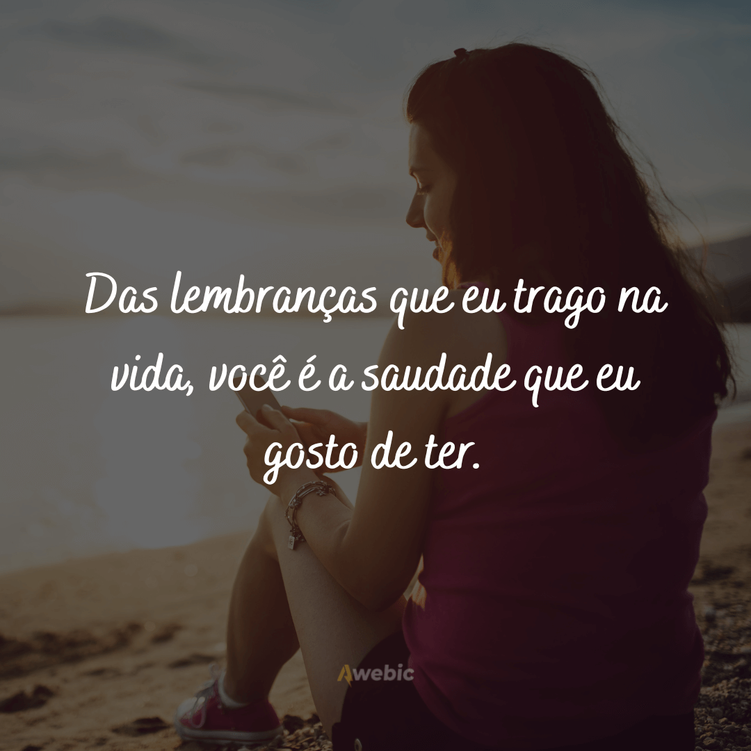 Poemas de saudade