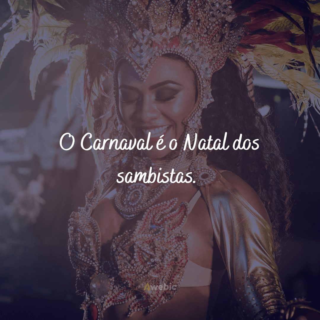 Frases engraçadas de Carnaval