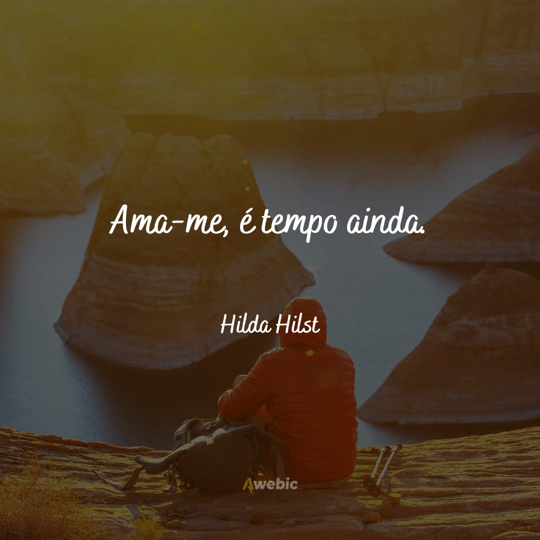 Frases de Hilda Hilst