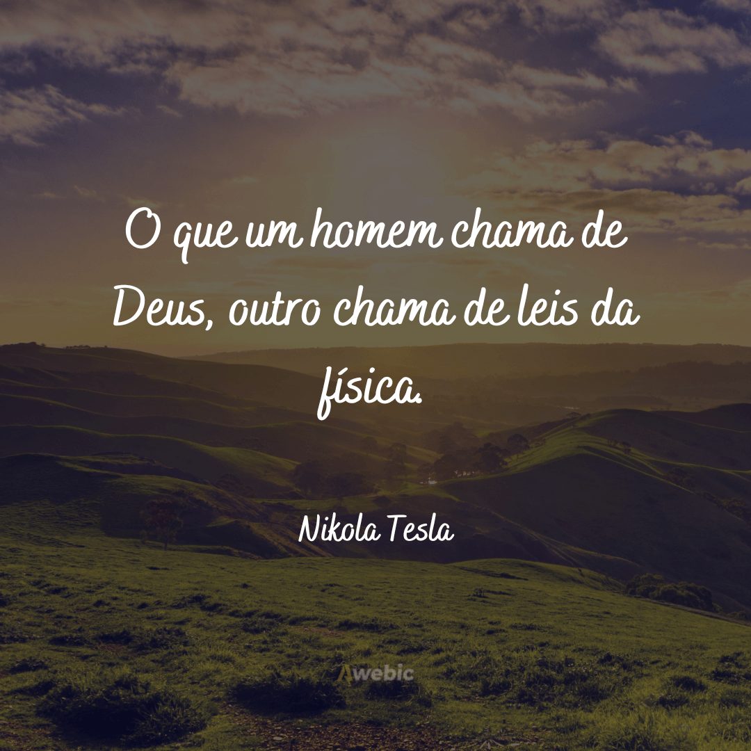 Frases de Nikola Tesla