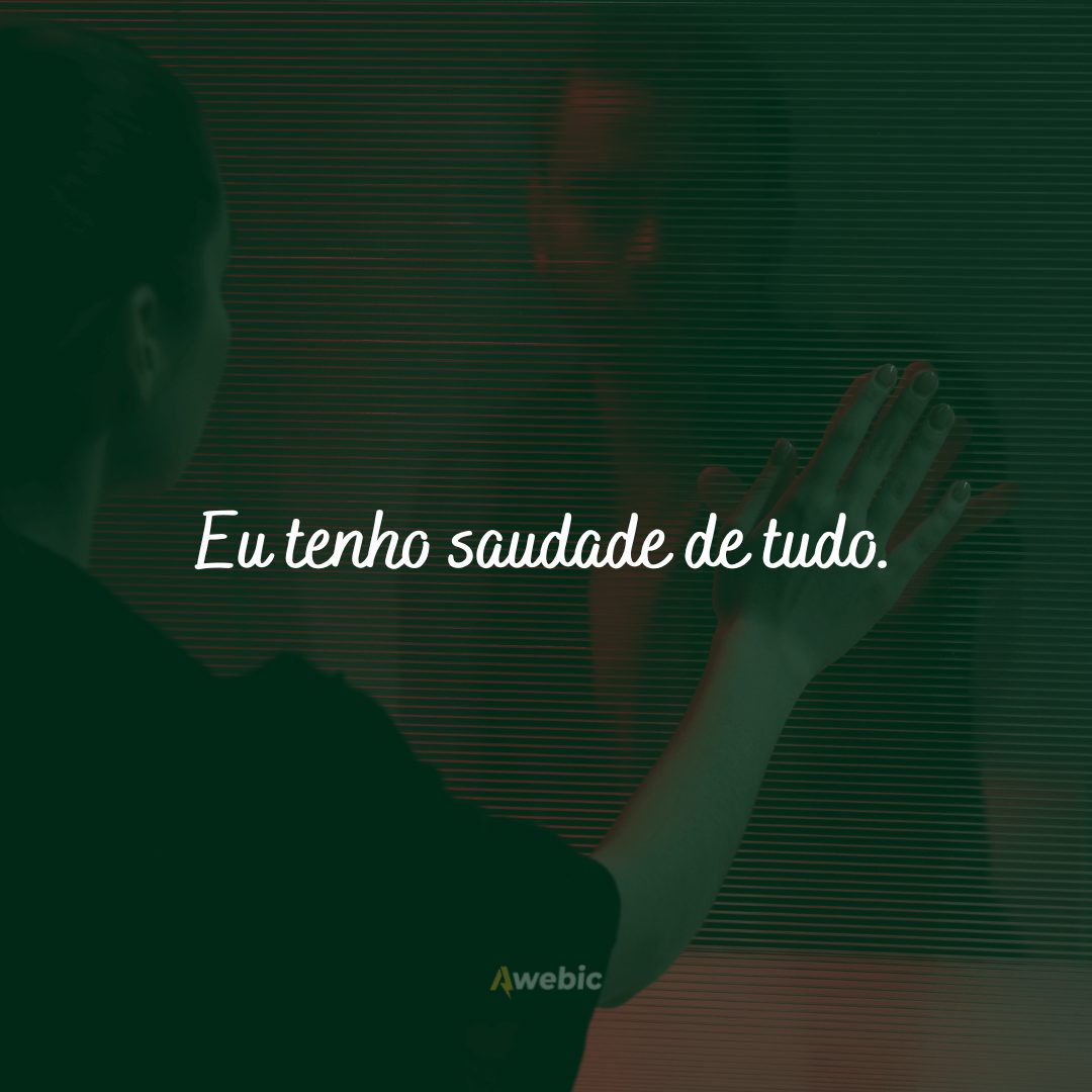 Poemas de saudade