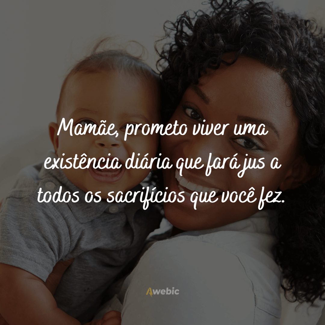 Declarações de amor para mãe