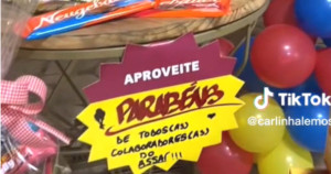 Apaixonado por ir ao supermercado, vovô ganha festa temática e vídeo viraliza no TikTok