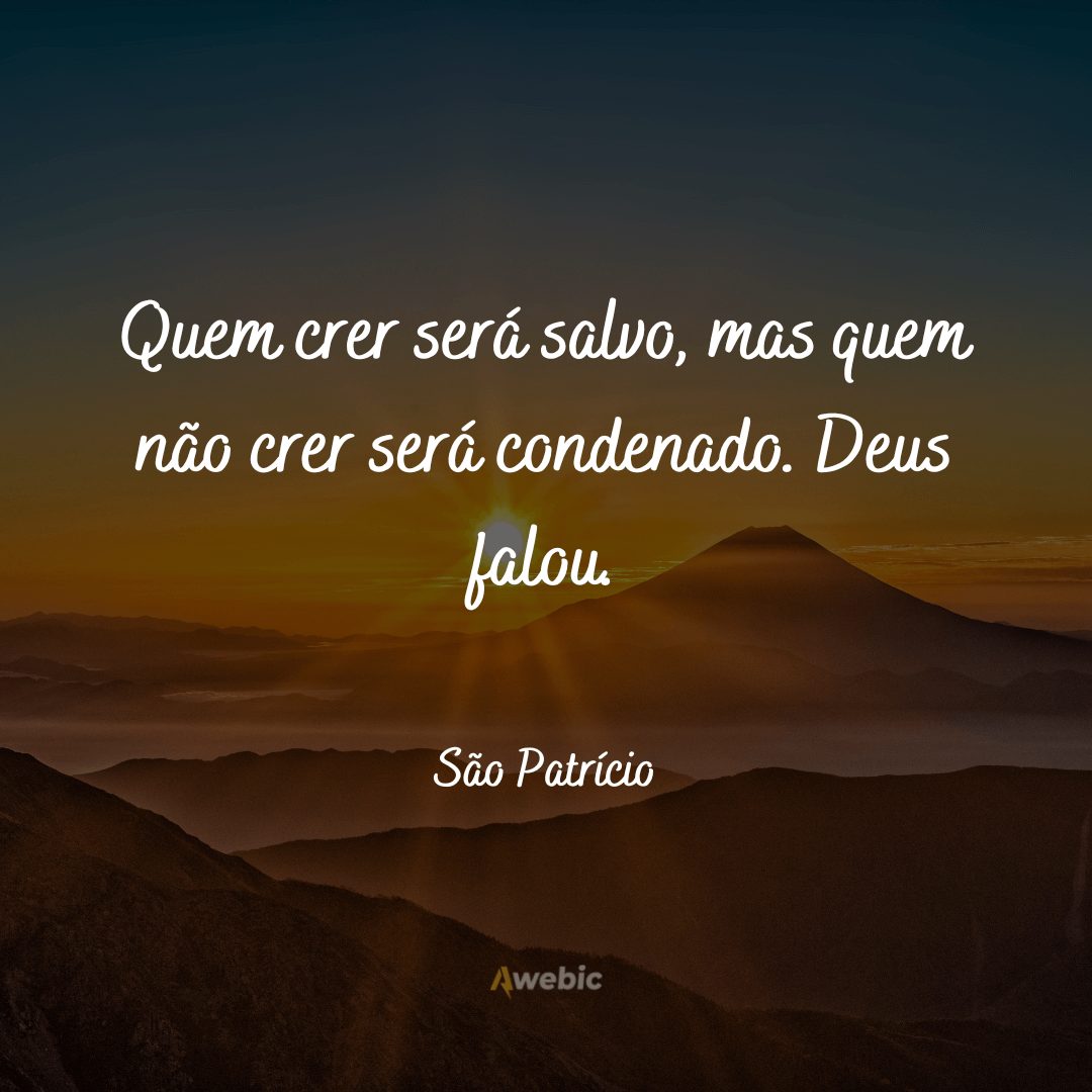 Frases de São Patrício