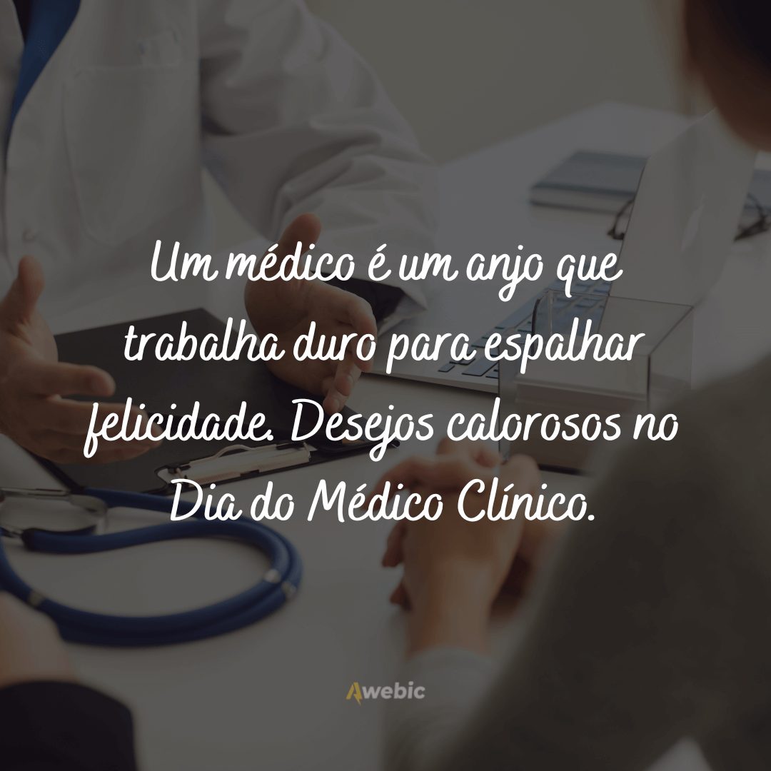 Mensagens para o Dia do Médico Clínico