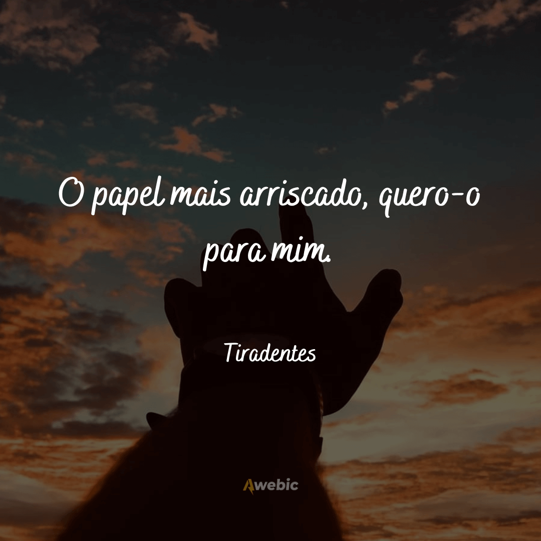 frases de Tiradentes