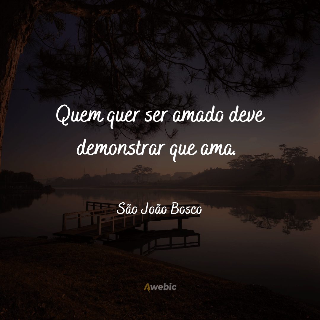 Frases de São João Bosco