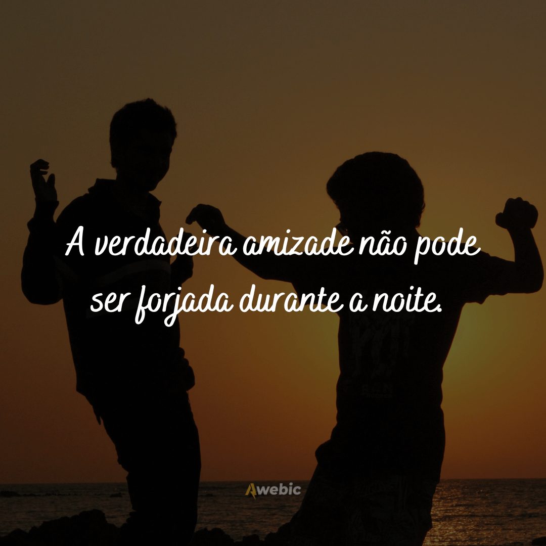 Frases curtas de amizade