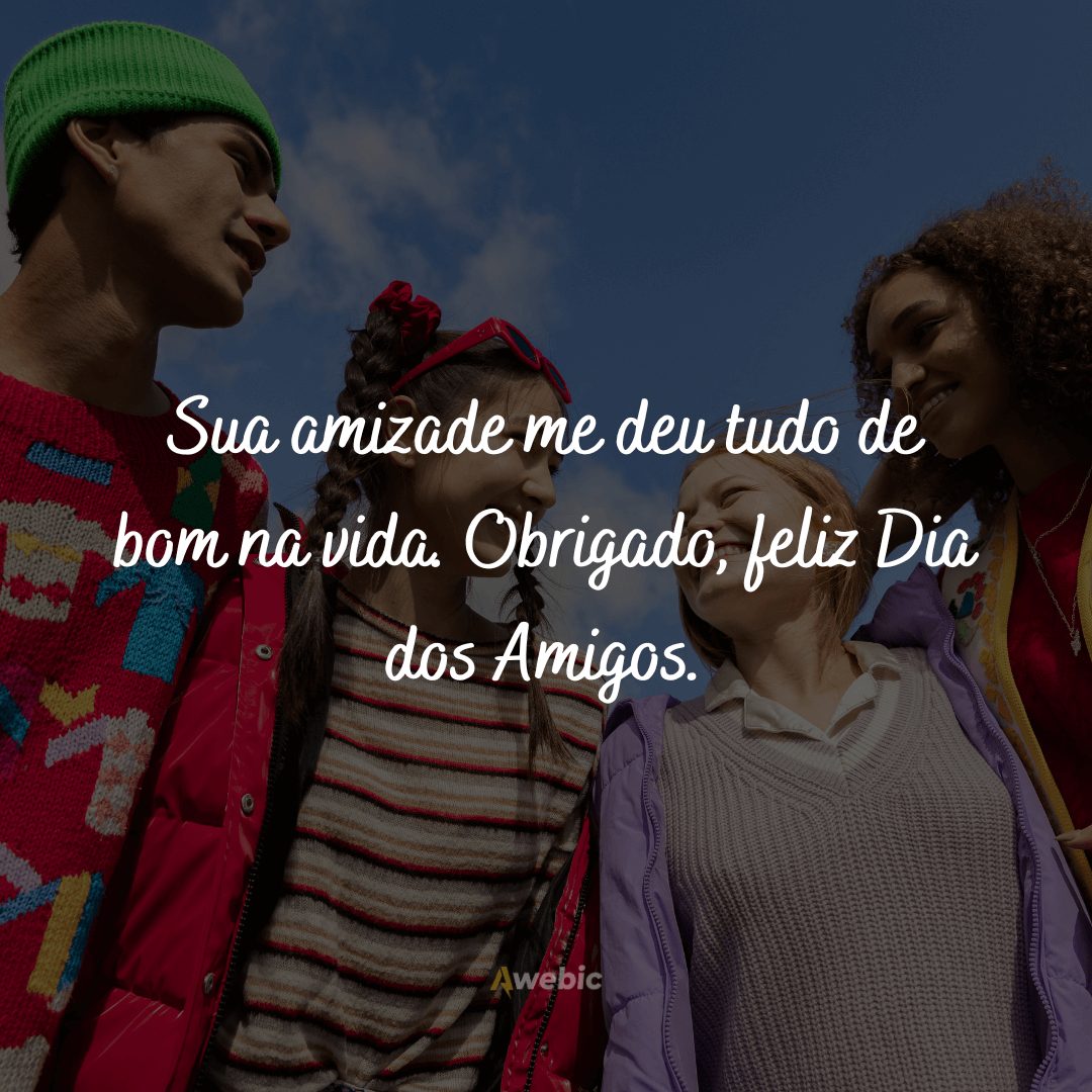 Frases para compartilhar no Instagram no Dia dos Amigos