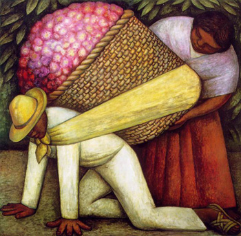 O Portador de Flores (Diego Rivera)