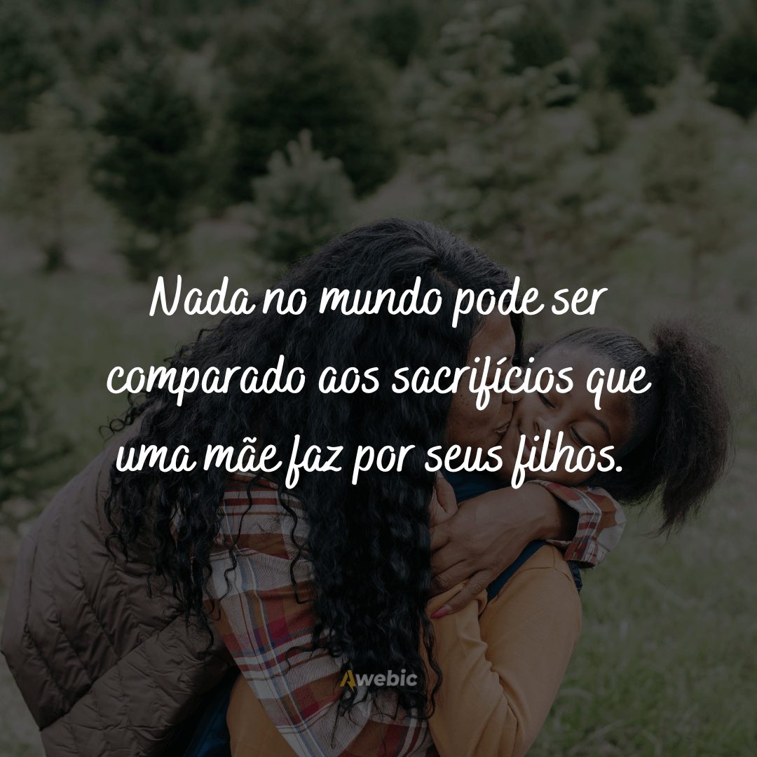 Frases de amor para mãe do coração