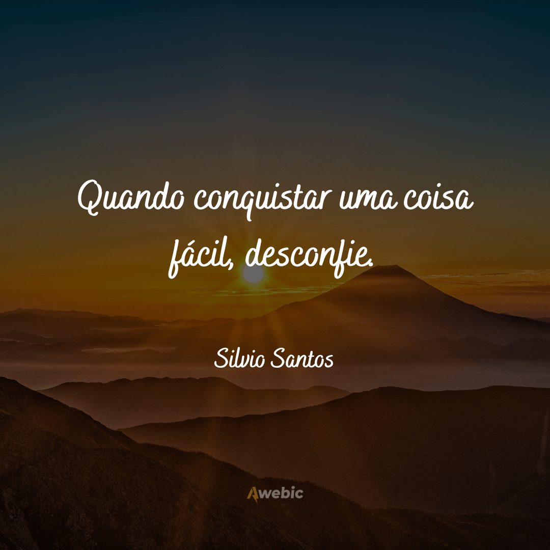 Frases de Silvio Santos