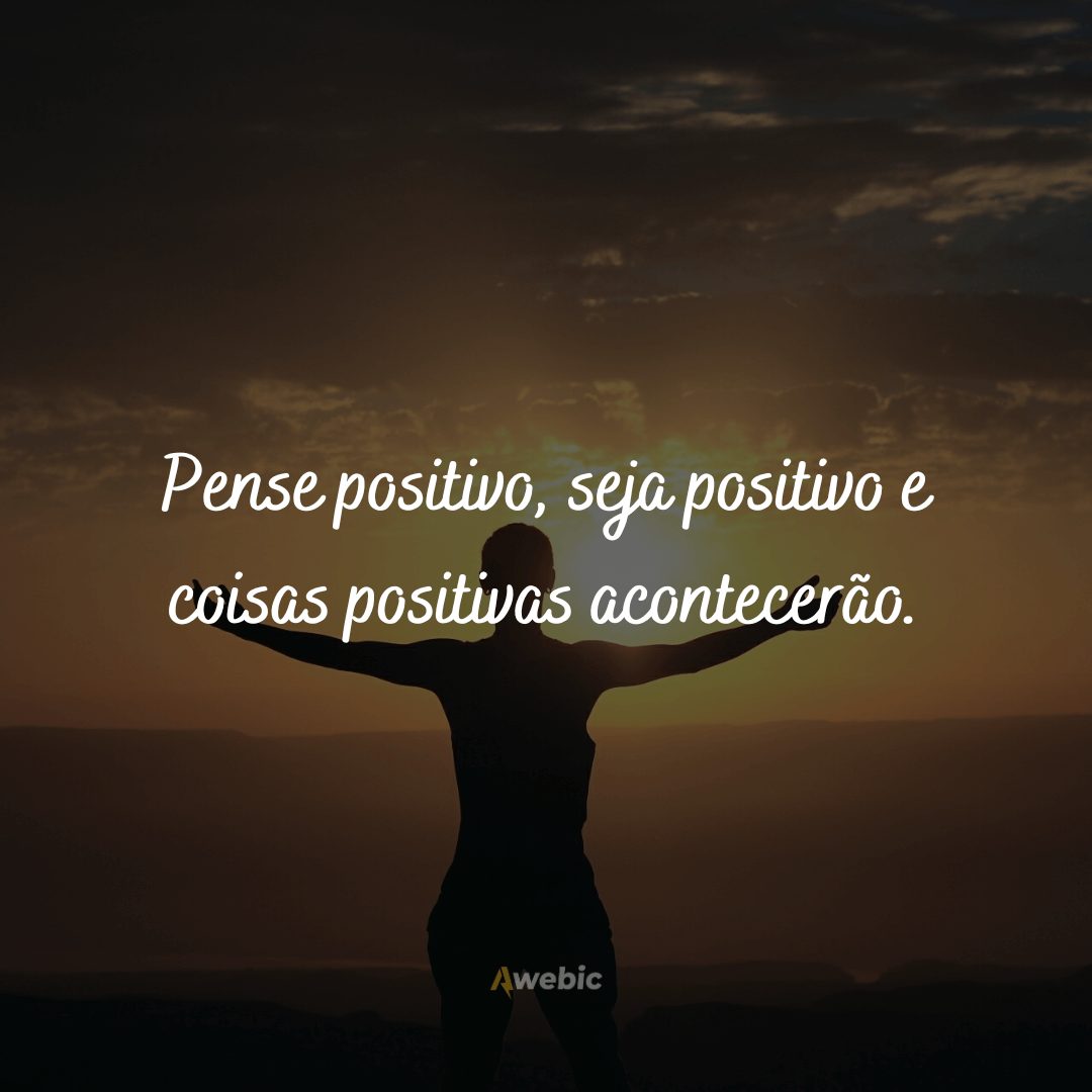 Frases de pensamentos positivos